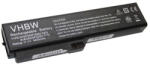 VHBW Notebook akkumulátor Fujitsu-Siemens 3UR18650F-2-QC-12 - 4400 mAh 11, 1 V Li-Ion, fekete (800101164)