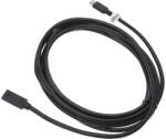 VHBW USB C hosszabbító kábel különböző táblagépekhez, notebookokhoz, okostelefonokhoz, számítógépekhez - 3 m fekete, USB 3.1 C kábel (888400812)