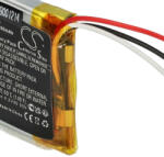 VHBW Golf Buddy AEE582525 Okosóra Akkumulátor - 300mAh 3, 7V Li-polimer (889001214)