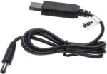 VHBW USB Töltőkábel 5, 5 x 2, 5 mm-es hordócsatlakozóhoz - 5 V / 3 - 9 V / 1 A (888301087)