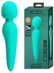Pretty Love Vibrator Masaj Meredith, 7 Moduri Vibratii & 5 Intensitati Viteza, Silicon, USB, Verde, 21.5 cm - fantezie Vibrator