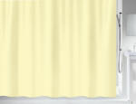 MSV ЗАВЕСА ЗА БАНЯ polyester 180х200 СВ. ЖЪЛТ (149228)