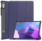 Gigapack Tok álló, bőr hatású (aktív FLIP, oldalra nyíló, TRIFOLD asztali tartó funkció, érintőceruza tartó) SÖTÉTKÉK Lenovo Tab P11 Pro Gen2 (TB-132FU) WIFI (GP-138932)