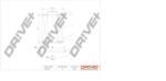 Dr! ve+ Filtru ulei Dr! ve+ DP1110.11. 0101 (DP1110.11.0101) - automobilus