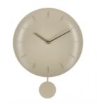 Bizzotto Ceas perete cu pendul plastic taupe Jair 30x6x39.5 cm (0185556deco)