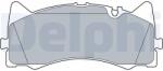 DELPHI set placute frana, frana disc DELPHI LP3527 (LP3527)