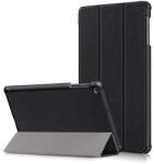 Gigapack Tok álló, bőr hatású (FLIP, oldalra nyíló, TRIFOLD asztali tartó funkció) FEKETE Samsung Galaxy Tab A 10.1 WIFI (2019) SM-T510, Samsung Galaxy Tab A 10.1 LTE (2019) SM-T515 (GP-87892)