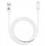Forcell kábel USB A és Lightning 8-pin 1A C316 TUBE fehér 1 méter
