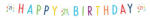 Amscan Banner Happy Birthday -Confeti 21