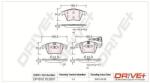 Dr! ve+ set placute frana, frana disc Dr! ve+ DP1010.10. 0891 (DP1010.10.0891)