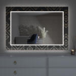 Artalo LED tükör dekorral D10