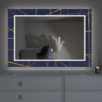 Artalo LED tükör dekorral D3