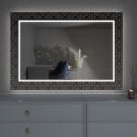 Artalo LED tükör dekorral D14