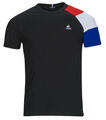 Le Coq Sportif Rövid ujjú pólók BAT TEE SS N°1 Fekete EU L