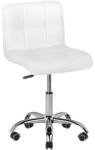 BeautyOne Scaun cosmetic cu spatar BeautyOne A-5299 Culoare: alb
