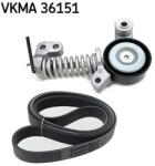 SKF Set curea transmisie cu caneluri SKF VKMA 36151 (VKMA 36151) - automobilus