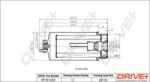 Dr! ve+ filtru combustibil Dr! ve+ DP1110.13. 0142 (DP1110.13.0142) - automobilus