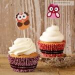 RBV Birkmann Muffin diszítő készlet - baglyos