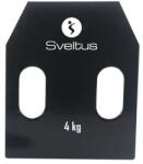 SVELTUS - Steel Plates With Handles - Fogantyús Súly Súlymellényhez - 4 Kg