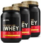 Optimum Nutrition - 100% Gold Standard Whey - 3-as Csomag - 3x2 Lbs - 3x908 G