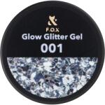 F. O. X Csillogó gél körömre - F. O. X Glow Glitter Gel 008