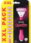 Wilkinson Sword Maszynka do golenia z 8 wkładami - Wilkinson Sword Quattro for Women Blades XXL Pack