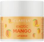 Claresa Ajakradír Egzotikus mangó - Claresa Lip Scrub Exotic Mango 15 g