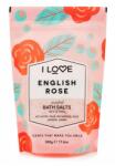 I Love Fürdősó angol rózsa illattal - I Love Cosmetics English Rose Scented Bath Salts 500 g