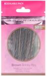 Brushworks Hajcsat, barna - Brushworks Brown Bobby Pins 50 db