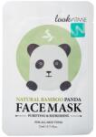 Look At Me szövetmaszk bambusz kivonattal - Look At Me Natural Bamboo Panda Face Mask 21 ml