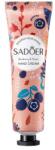 SADOER Áfonya illatú kézkrém - Sadoer Nourish Your Hands Blueberry & Plants Hand Cream 30 g