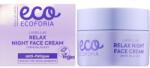 Ecoforia Éjszakai arckrém - Ecoforia Lavender Clouds Lamellar Relax Night Face Cream 50 ml