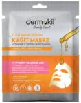 Dermokil Szövetmaszk szérummal és C-vitaminnal - Dermokil Vitamin C Serum & Clay Sheet Mask 28 g