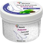 Verana Védőkrém lábra és körömre Zöld tea - Verana Protective Foot & Nail Cream Green Tea 200 g