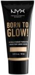 NYX Professional Makeup Folyékony alapozó - NYX Professional Makeup Born To Glow 22.7 - Deep Walnut