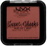 NYX Professional Makeup Mattító arcpirosító - NYX Professional Makeup Sweet Cheeks Matte Blush 09 - So Taupe