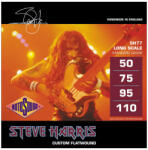 RotoSound SH77 Steve Harris Monel Flatwound Custom Long Scale 50-110