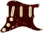 Fender Pre-Wired Strat Pickguard Tex-Mex Tortoise Shell