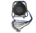 Robust SB328K30D 40 - 32/8 csatornás 30 méter kábeldobra szerelt stagebox