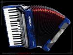 Hohner BRAVO III 72 BL basszus tangóharmónika