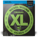 D'Addario EXL165-5 nikkel 45-135 (5 húros)