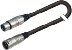 Soundsation BMCXX-5BK XLR papa-XLR mama mikrofonkábel - 5 méter