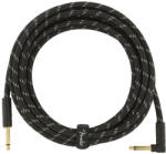 Fender Deluxe Series Black Tweed egyenes-pipa jack hangszerkábel - 4, 5 méter