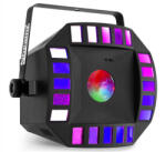 BeamZ Cube4 II 2x 10W + 64x RGBAW DMX LED moonflower / derby fényeffekt