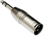 WorldMix EA-3M-P3 XLR papa - 6, 3 mm-es sztereó jack átalakító