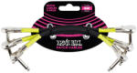 Ernie Ball 6059 lapos patch kábel - 15 centiméter - fekete
