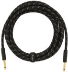 Fender Deluxe Series Black Tweed egyenes-egyenes jack hangszerkábel - 5, 5 méter