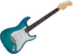 Fender 2024 Collection Made in Japan Hybrid II Stratocaster RW Quilt Aquamarine