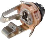 Switchcraft SC-L-12B prémium, 6, 3 mm-es, sztereó, hosszú menetes jackaljzat