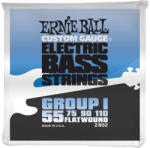 Ernie Ball 2802 Flatwound Group I Bass 55-110
